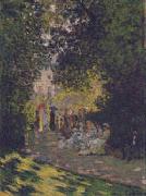 Parisians in Parc Monceau Claude Monet